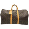 ルイ・ヴィトン LOUIS VUITTON キーポル55 M41424 ブラウン モノグラム・キャンバス ユニセックス ボストンバッグ