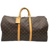 ルイ・ヴィトン LOUIS VUITTON キーポル55 M41424 ブラウン モノグラム・キャンバス ユニセックス ボストンバッグ