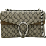 グッチ GUCCI デュオニソスチェーンショルダーバッグ 400249 ベージュ GGスプリーム/スエード レディース ショルダーバッグ