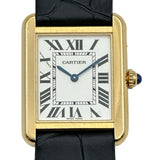 カルティエ Cartier タンク ソロ SM W5200002 ホワイト ゴールド/ステンレススチール クオーツ レディース 腕時計