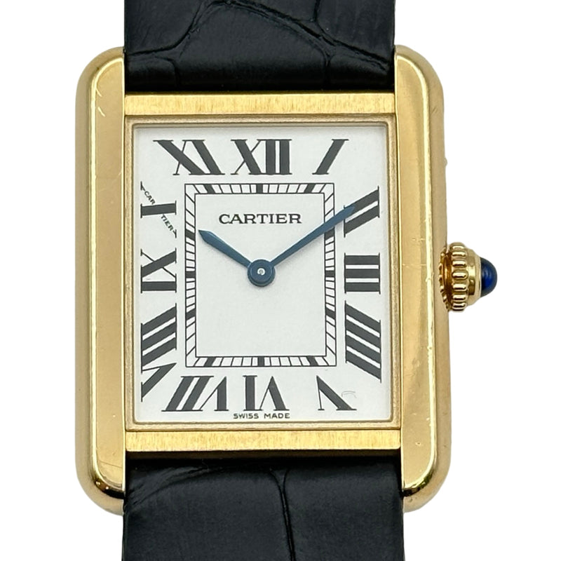 カルティエ Cartier タンク ソロ SM W5200002 ホワイト ゴールド
