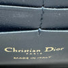 クリスチャン・ディオール Christian Dior サドルチェーンポーチスモール S5614CTZQ ネイビー オブリークジャガード レディース ショルダーバッグ