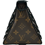 ルイ・ヴィトン LOUIS VUITTON トライアングルメッセンジャー M45070 ブラウン モノグラム/タフタージュ レディース セカンドバッグ