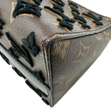 ルイ・ヴィトン LOUIS VUITTON トライアングルメッセンジャー M45070 ブラウン モノグラム/タフタージュ レディース セカンドバッグ
