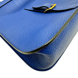 エルメス HERMES アルザン25ヴェルソ B刻印 ブルーロワイヤル・キャバン ゴールド金具 トリヨン レディース ショルダーバッグ