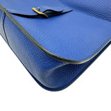 エルメス HERMES アルザン25ヴェルソ B刻印 ブルーロワイヤル・キャバン ゴールド金具 トリヨン レディース ショルダーバッグ