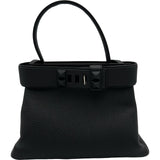 エルメス HERMES メドール27 K刻印 ブラック シルバー金具 トリヨン・スイフト レディース ショルダーバッグ