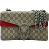 グッチ GUCCI ディオニュソスチェーンショルダー 400249 ベージュ系/レッド GGスプリーム レディース ショルダーバッグ