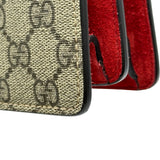 グッチ GUCCI ディオニュソスチェーンショルダー 400249 ベージュ系/レッド GGスプリーム レディース ショルダーバッグ