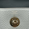 エルメス HERMES リンディ26 G刻印 ブルーラン シルバー金具 トリヨンクレマンス レディース ショルダーバッグ