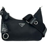 プラダ PRADA Re-Edition2005バッグ 1BH204 ブラック ナイロン レディース ショルダーバッグ