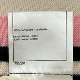 シャネル CHANEL ココマークパールボタンカシミヤニットワンピース P40252 アイボリー カシミヤ レディース ワンピース