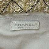 シャネル CHANEL CHANEL31 ショッピングバッグ 27番台 ブラック シルバー金具 ビニール/カーフ/ラフィア レディース トートバッグ