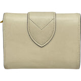 ルイ・ヴィトン LOUIS VUITTON ポルトフォイユ・ポンヌフコンパクト M69176 アイボリー レザー レディース 三つ折り財布