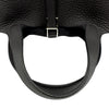 エルメス HERMES ピコタンロック PM W刻印 プルノワール シルバー金具 トリヨン レディース ハンドバッグ