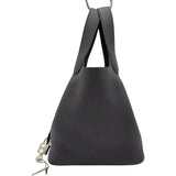 エルメス HERMES ピコタンロック PM W刻印 プルノワール シルバー金具 トリヨン レディース ハンドバッグ
