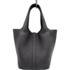 エルメス HERMES ピコタンロック PM W刻印 プルノワール シルバー金具 トリヨン レディース ハンドバッグ