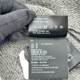 プラダ PRADA アイレットダメージ ウールニットセーター P26402 グレー ウール レディース セーター