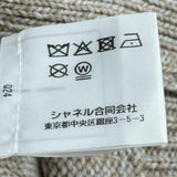 シャネル CHANEL ココマーク総柄スパンコールカシミヤニットベスト P73877 ベージュ カシミヤ レディース ベスト