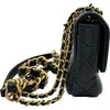 シャネル CHANEL ミニマトラッセチェーンショルダーバッグ ブラック ゴールド金具 キャビアスキン レディース ショルダーバッグ