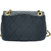 シャネル CHANEL ミニマトラッセチェーンショルダーバッグ ブラック ゴールド金具 キャビアスキン レディース ショルダーバッグ