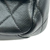 シャネル CHANEL ミニマトラッセチェーンショルダーバッグ ブラック ゴールド金具 キャビアスキン レディース ショルダーバッグ