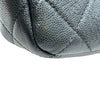 シャネル CHANEL ミニマトラッセチェーンショルダーバッグ ブラック ゴールド金具 キャビアスキン レディース ショルダーバッグ