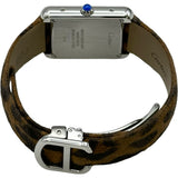 カルティエ Cartier タンクソロ SM パンテールモチーフ W5200015 ブラウン/ブラック ステンレススチール クオーツ レディース 腕時計