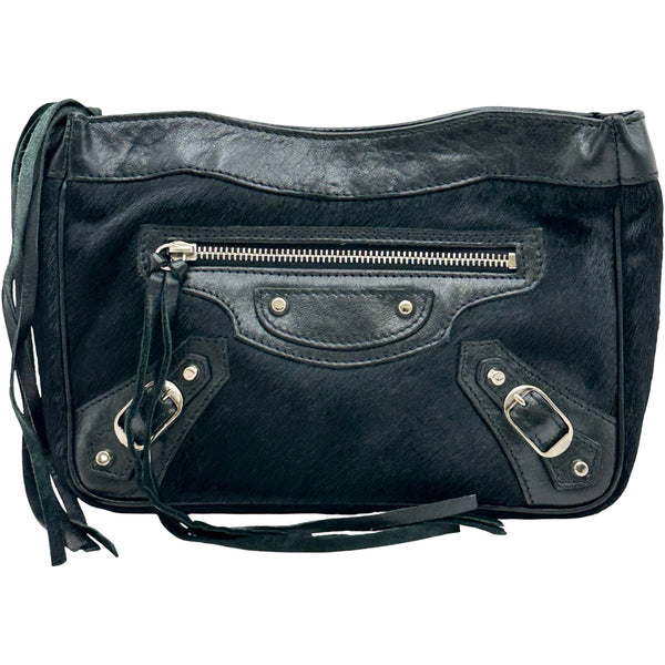 バレンシアガ BALENCIAGA クラシックザポーチ 110481 ブラック
