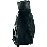 バレンシアガ BALENCIAGA クラシックザポーチ 110481 ブラック シルバー金具 レザー/ハラコ レディース ポーチ