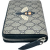 グッチ GUCCI GGスプリームビープリントラウンド長財布 451273 ベージュ/ブラック GGスプリームキャンバス レディース 長財布