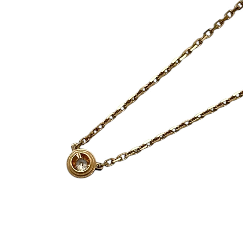 カルティエ Cartier ダムール ネックレス ミニ ピンクゴールド Au750