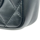シャネル CHANEL ミニマトラッセハートチェーンショルダーバッグ AS3457 ブラック ゴールド金具 ラムスキン レディース ショルダーバッグ