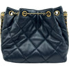 シャネル CHANEL マトラッセスモールバケットバッグ AS2786 ネイビー ゴールド金具 ラムスキン/パール レディース ショルダーバッグ