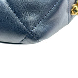 シャネル CHANEL マトラッセスモールバケットバッグ AS2786 ネイビー ゴールド金具 ラムスキン/パール レディース ショルダーバッグ