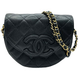 シャネル CHANEL マトラッセミニ メッセンジャーバッグ AS3867 ブラック ゴールド金具 キャビアスキン レディース ショルダーバッグ