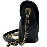 シャネル CHANEL マトラッセミニ メッセンジャーバッグ AS3867 ブラック ゴールド金具 キャビアスキン レディース ショルダーバッグ