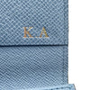 ルイ・ヴィトン LOUIS VUITTON アンヴェロップ カルト ドゥ ヴィジット M14118 スカイブルー モノグラム・タイガ レディース カードケース