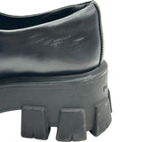 プラダ PRADA モノリス ブラッシュドレザーローファー 1D649M ブラック レザー レディース ローファー