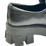 プラダ PRADA モノリス ブラッシュドレザーローファー 1D649M ブラック レザー レディース ローファー