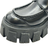 プラダ PRADA モノリス ブラッシュドレザーローファー 1D649M ブラック レザー レディース ローファー
