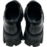 プラダ PRADA モノリス ブラッシュドレザーローファー 1D649M ブラック レザー レディース ローファー