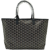 ゴヤール GOYARD サンルイPM ブラック ゴヤールディンキャンバス ユニセックス トートバッグ