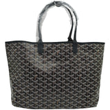ゴヤール GOYARD サンルイPM ブラック ゴヤールディンキャンバス ユニセックス トートバッグ