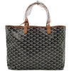 ゴヤール GOYARD サンルイPM ブラック/タン ゴヤールディンキャンバス ユニセックス トートバッグ