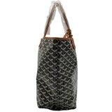 ゴヤール GOYARD サンルイPM ブラック/タン ゴヤールディンキャンバス ユニセックス トートバッグ