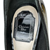 クリスチャン・ディオール Christian Dior パテントオープントゥヒールパンプス ブラック パテント レディース パンプス