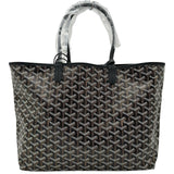 ゴヤール GOYARD サンルイPM ブラック ゴヤールディンキャンバス ユニセックス トートバッグ