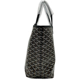 ゴヤール GOYARD サンルイPM ブラック ゴヤールディンキャンバス ユニセックス トートバッグ