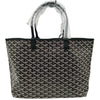 ゴヤール GOYARD サンルイPM ブラック ゴヤールディンキャンバス ユニセックス トートバッグ
